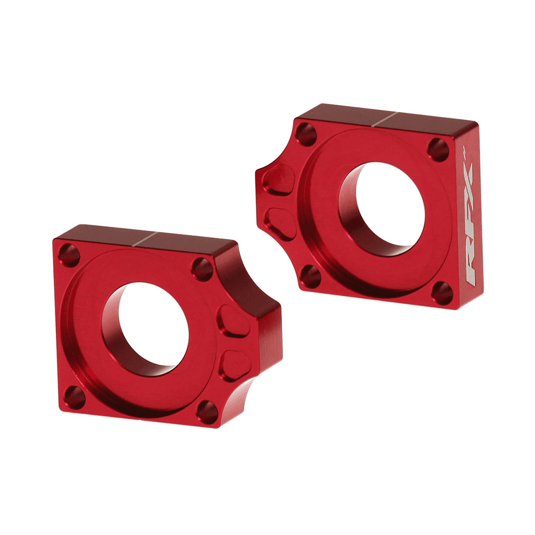 REAR AXLE BLOCKS RED FANTIC/YAM