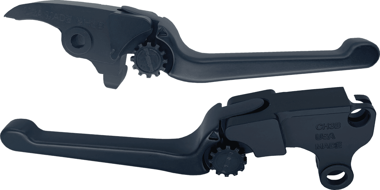 ANTHEM LEVER SET BLACK CVO FLHX/FLTR23-26 FLHX/FLTR24