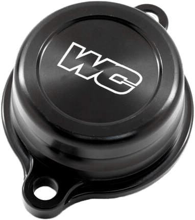 Works Oil Filter Cover Black Yamaha
