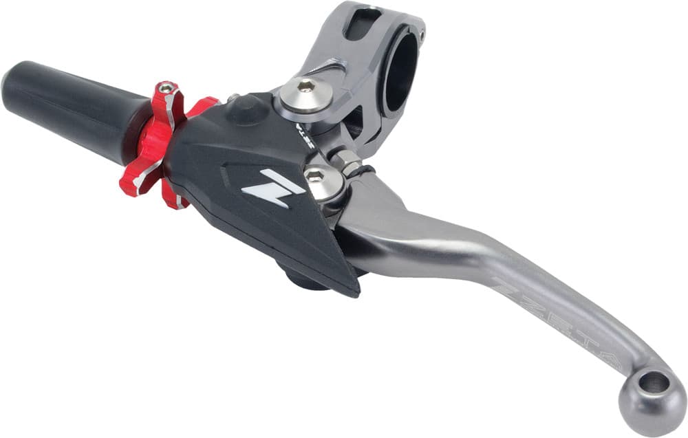 Zeta Pivot Perch Fp 3-FINGER Titanium/Red