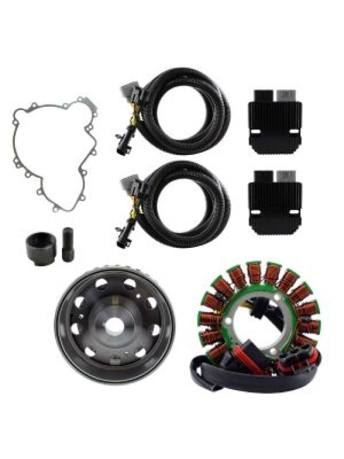 RMSTATOR REVOLT VOLT REG + SPLYT STATOR + FLYWHEEL + GASKET