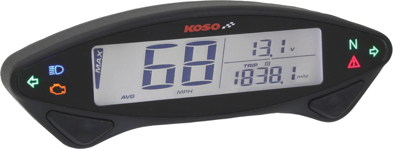 Koso EX-02S Speedometer Street Version