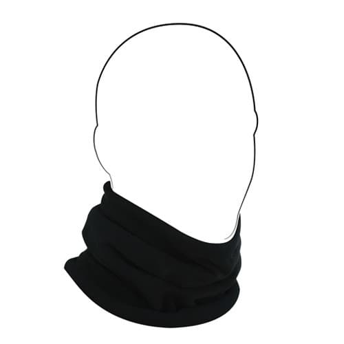 Zan Neck Warmer Microfleece Black
