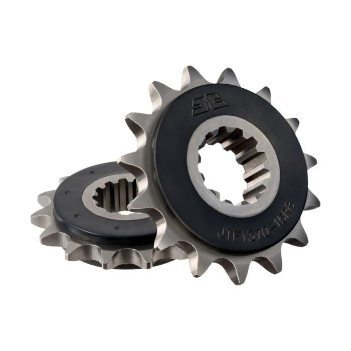 FRONT SPROCKET 15 TOOTH W/ RUBBER BUFFER