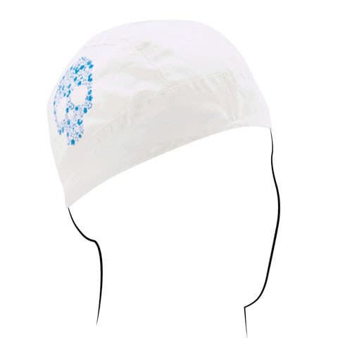 FLYDANNA, COTTON, FLORAL BLUE SKULL