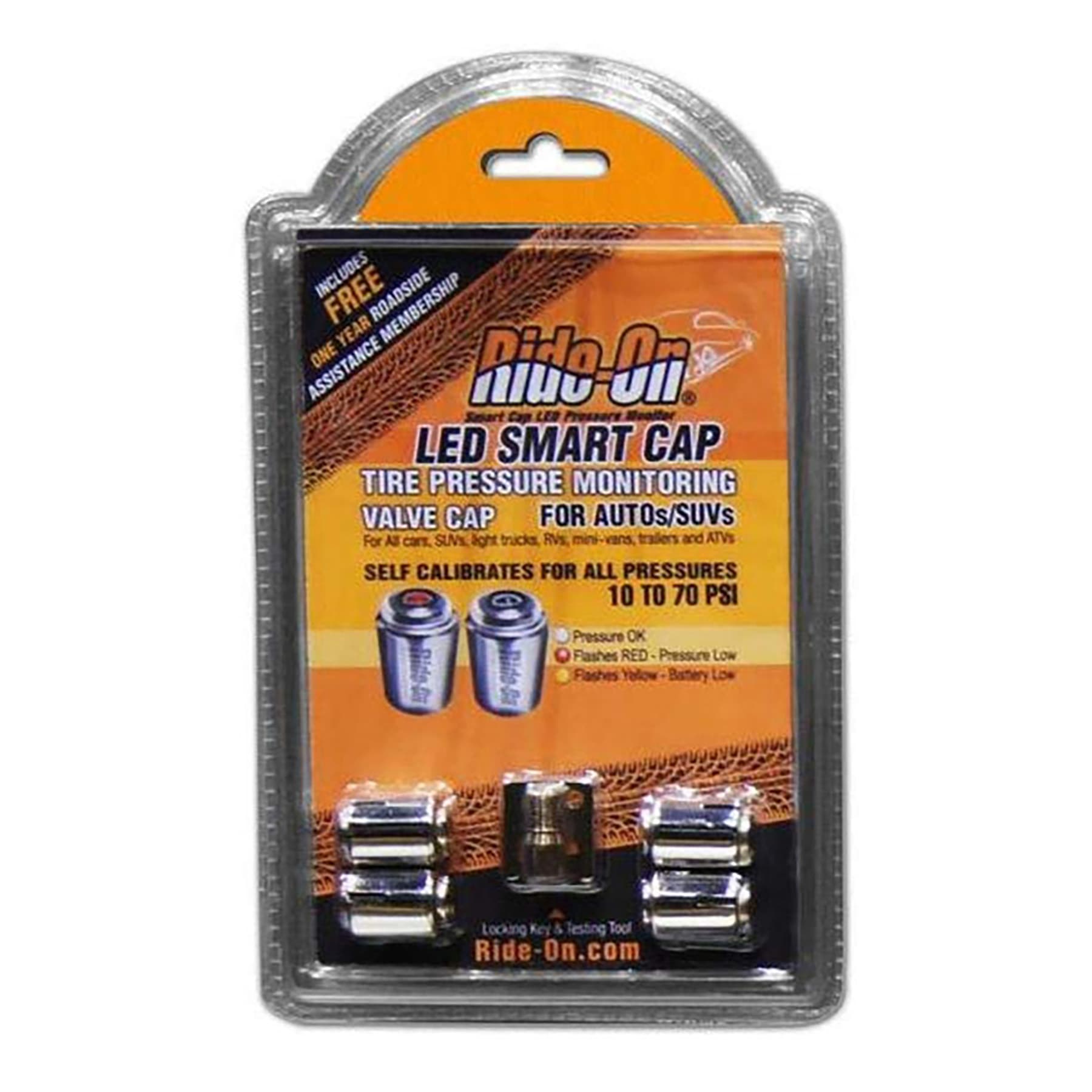 LED SMART CAP 4 PACK MOTORCYCLE/LIGHT VEHICLE