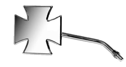 Emgo Maltese Cross Mirror Regular All Except Yamaha