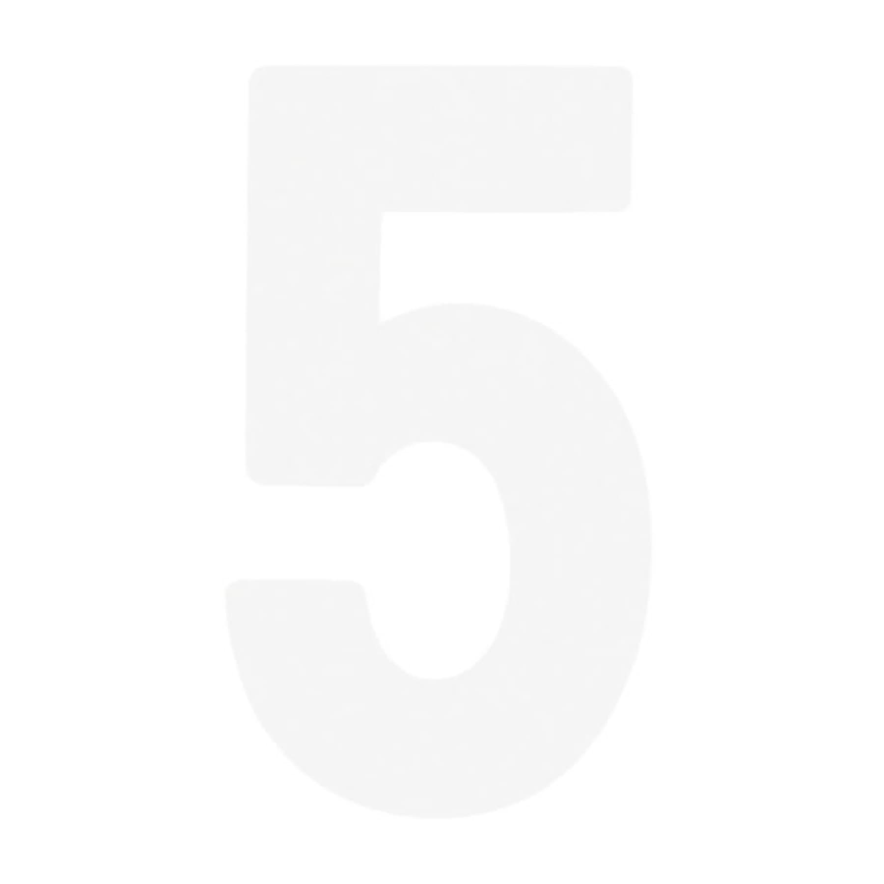 FX 2015 NUMBERS STANDARD 6" WHITE 5