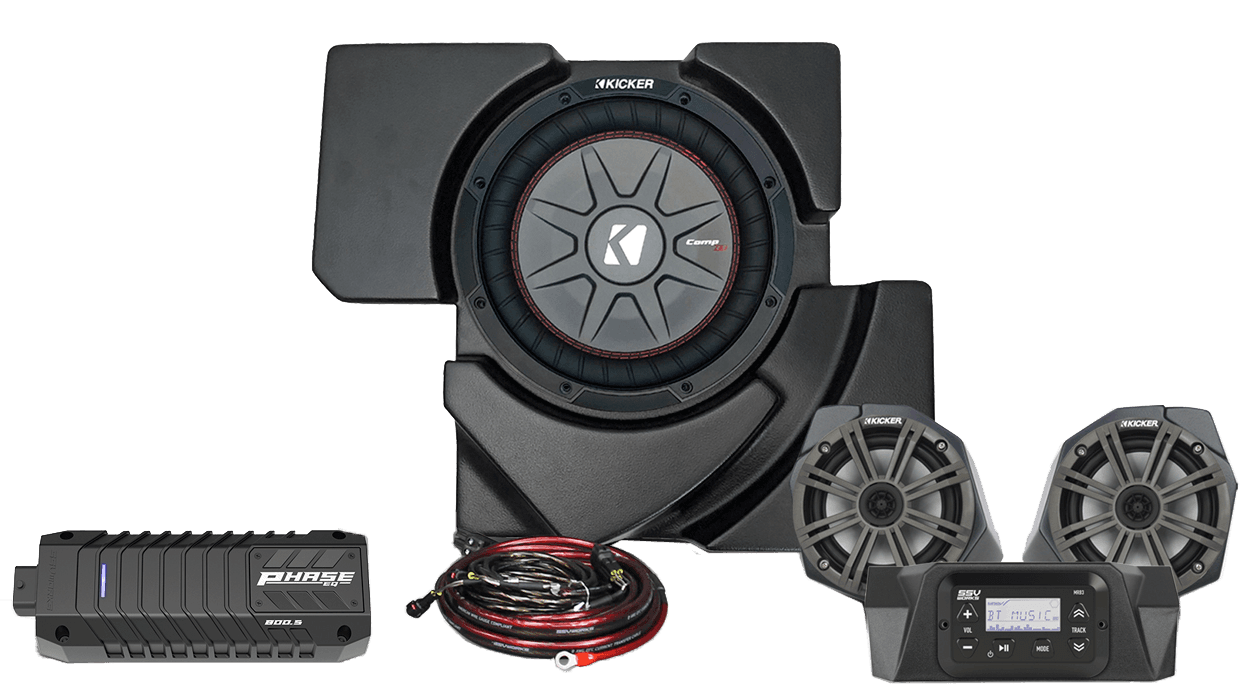 3 SPEAKER PLUG AND PLAY KIT KICKER