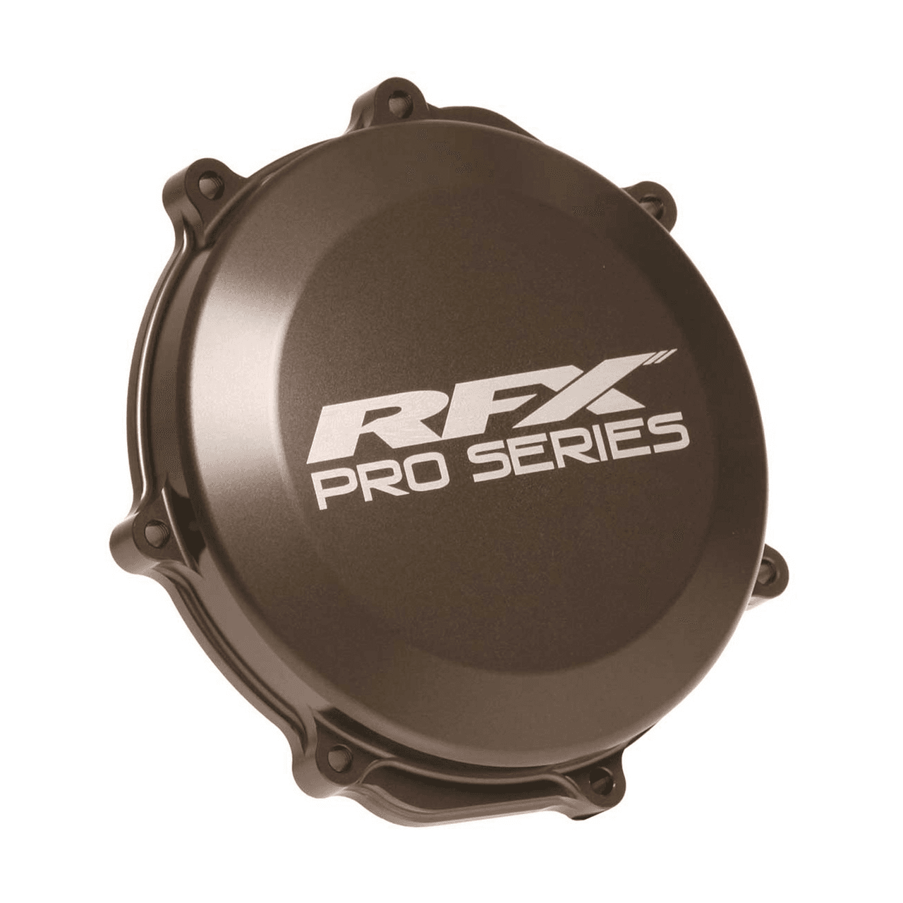 RFX Clutch Cover Hard Ano Black Yamaha/Fantic