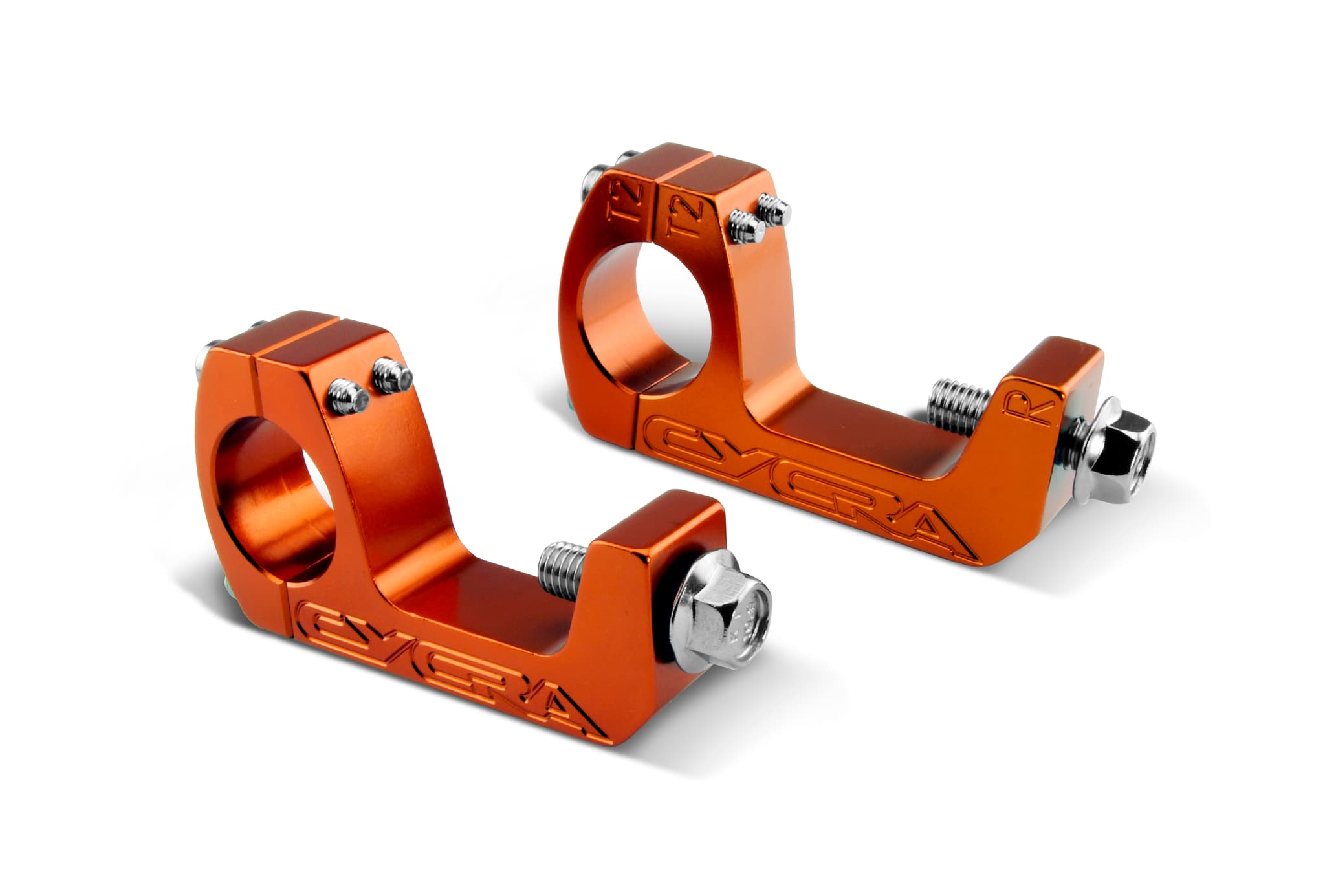 Cycra Pro Taper/Renthal Fatbar/Neken U Clamps Orange