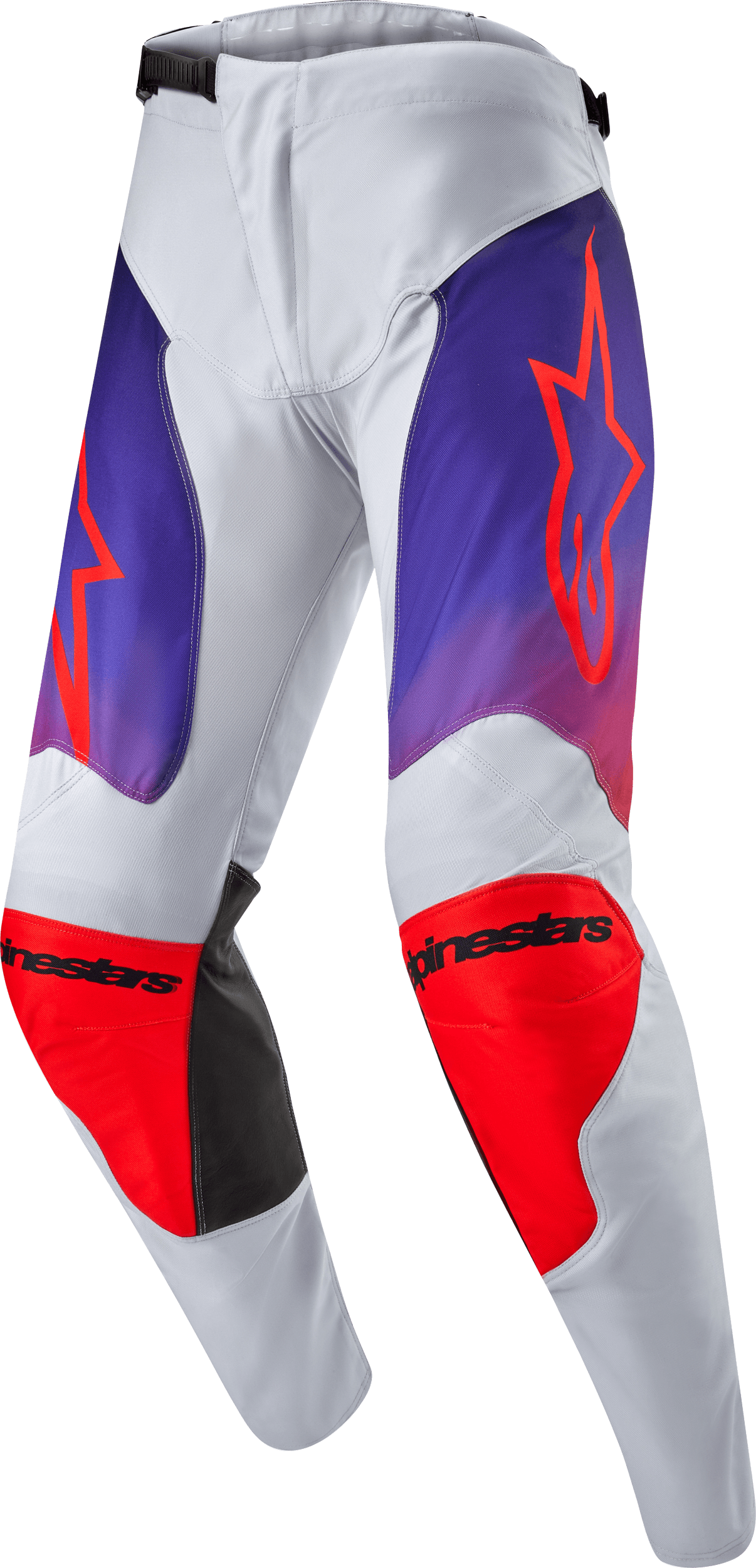 RACER HOEN PANTS LT GREY/HOT ORNG/BLK SZ 40