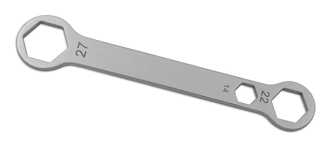 COMBO AXLE WRENCH 14X22X27MM