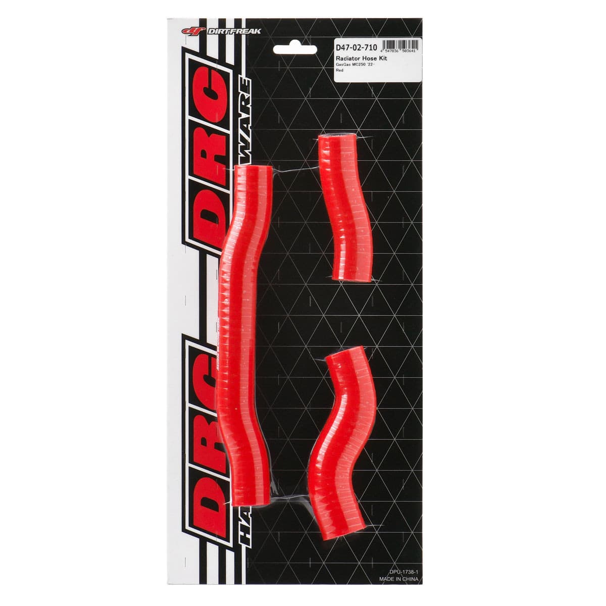 Drc Radiator Hose Kit Gasgas Red