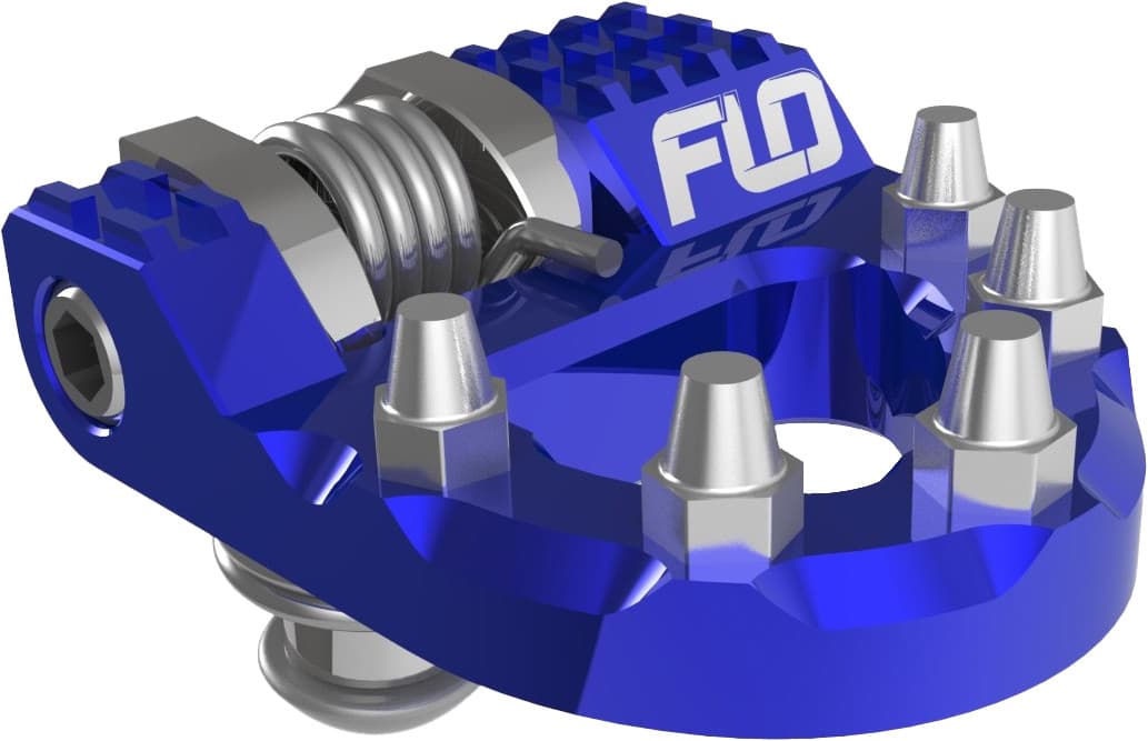 Flo Motorsports Folding Tip Only Blue Standard Tip