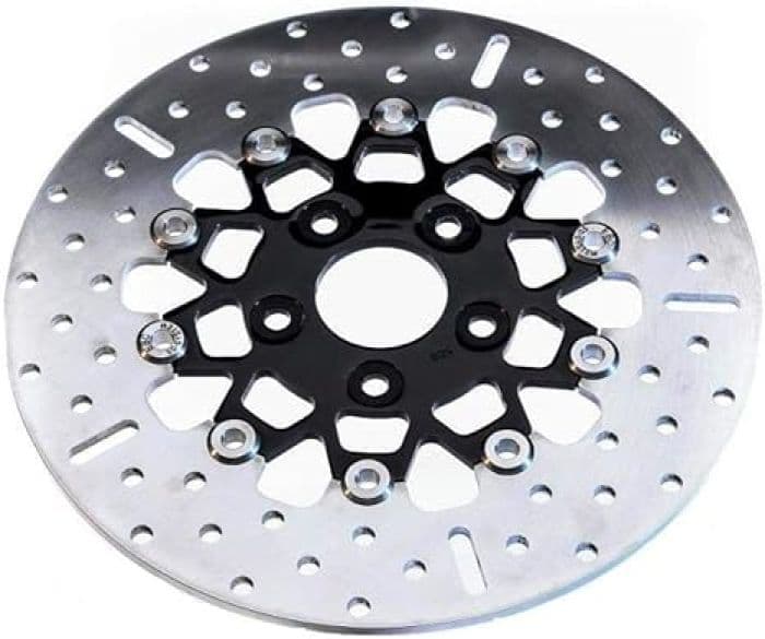 EBC BLACK CHROME CENTERD STAINLESS FLOATING DISC FOR HD