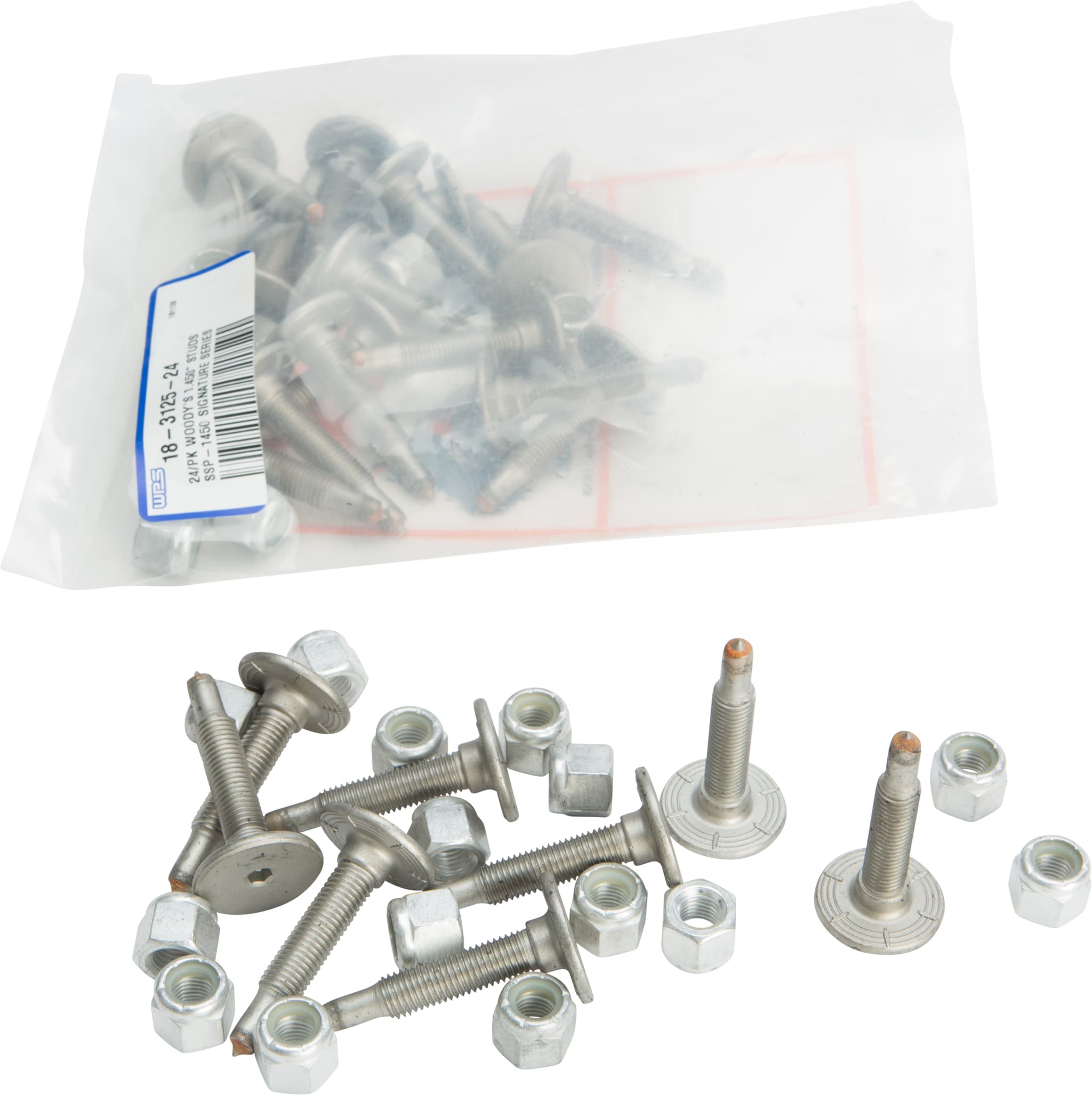Woodys Signature Series Stainless Steel Studs 1.450" 24/Pack
